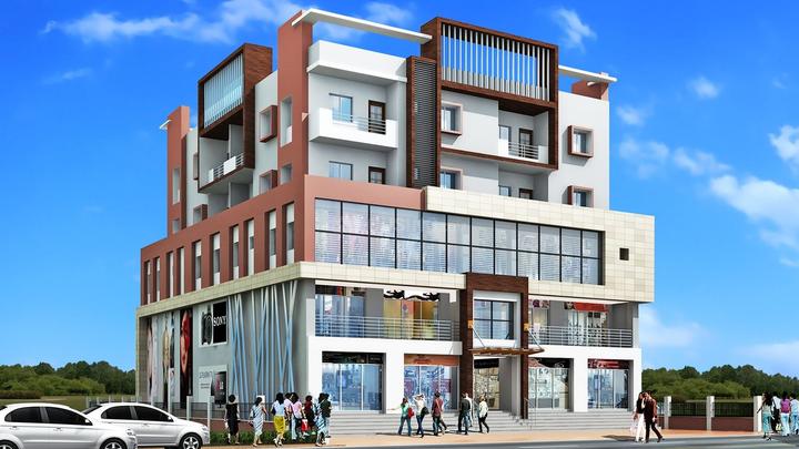 Raunak Vatika 1 Raunak Cdn Tower Elevation 1