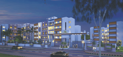 Project Image of 1333 Sq.ft 3 BHK Apartment / Flat for sale in Rayasandra for Rs. 14000000