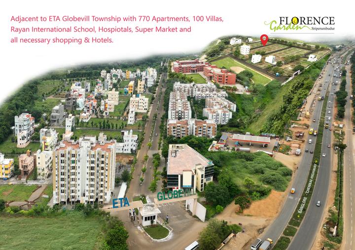 ETA Florence Garden Premium Villa Plots adjacent to Globevill Township Elevation 1