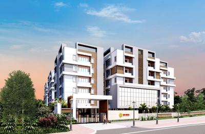Project Image of 1020 Sq.ft 2 BHK Apartment / Flat for sale in Mallampet for Rs. 7300000
