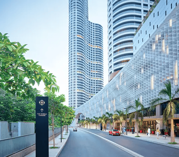 Gallery Cover Pic of Lodha The World Towers World One Tier III And Trinity