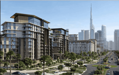Dubai City Walk Crestlane Project Images