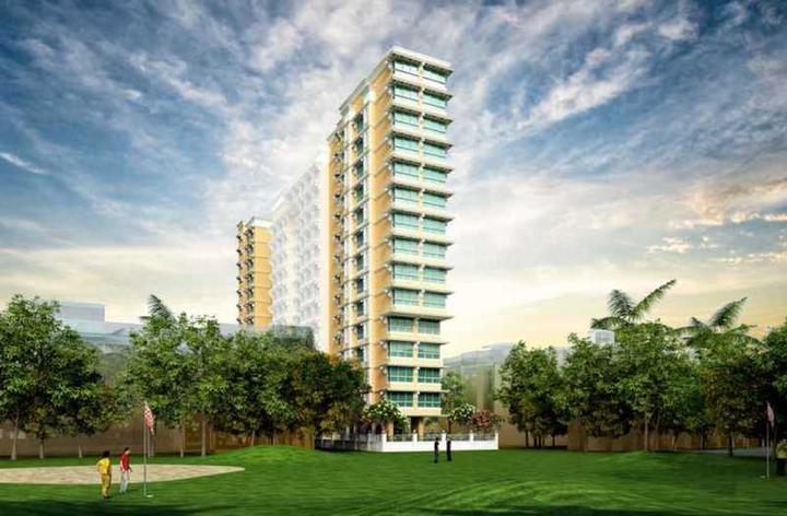 Trishabh Greens Wing C Elevation 1