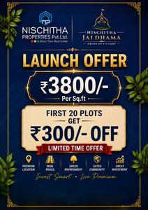 Residential Lands for Sale in Nischitha Jai Dhama