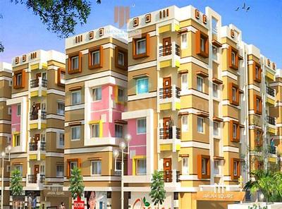 Project Image of 900 Sq.ft 3 BHK Apartment / Flat for sale in Madhyamgram for Rs. 6500000