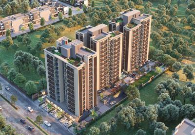 Project Image of 1530 Sq.ft 3 BHK Apartment / Flat for sale in Tragad for Rs. 8000000