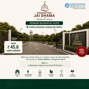 Residential Lands for Sale in Nischitha Jai Dhama