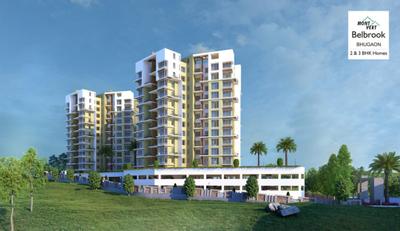 Project Image of 1078 Sq.ft 2 BHK Apartment / Flat for sale in Bhugaon for Rs. 9750000
