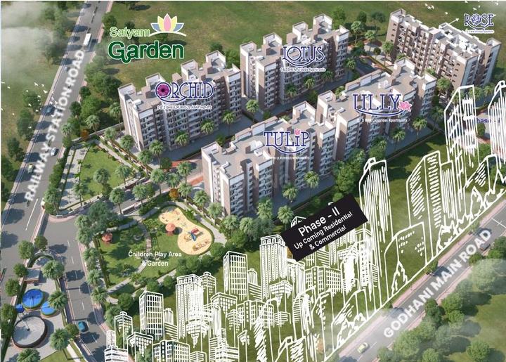 Satyam Garden  Elevation 1