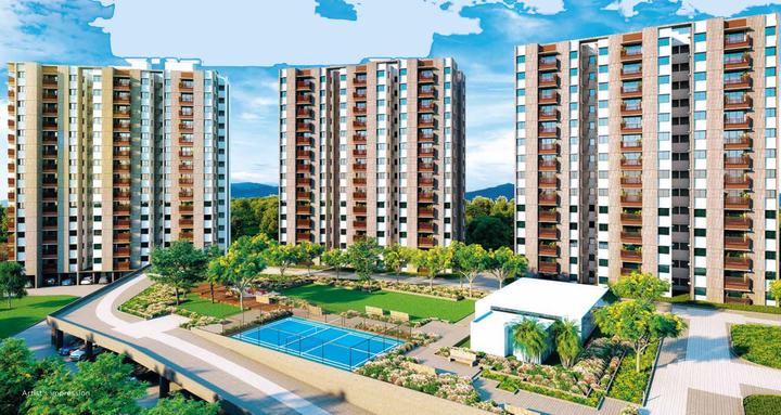 Gallery Cover Pic of Mahindra Lakewoods Towers H And I