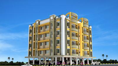 Gallery Cover Image of 800 Sq.ft 1 BHK Apartment / Flat for rent in Kumar Prangan Apartment, Sandalpur for Rs. 5000