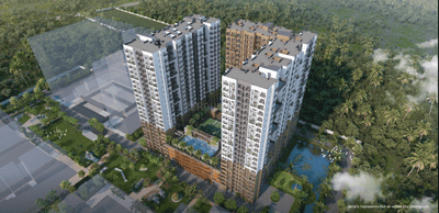 Project Image of 942 Sq.ft 2 BHK Apartment / Flat for sale in Hanspukuria for Rs. 4555555