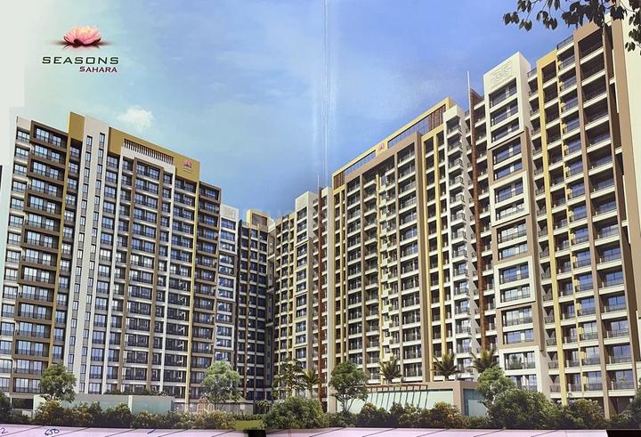 Samarth Sai Seasons Sahara Building No 2 Elevation 1