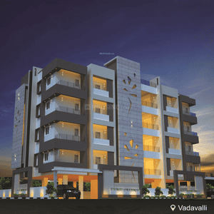 Project Image of 1005 Sq.ft 2 BHK Apartment / Flat for sale in Vadavalli for Rs. 6800000
