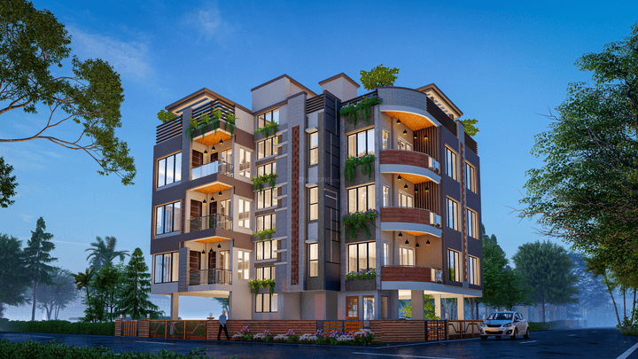 Gallery Cover Pic of Delta Infra Heights Parkview BA 182