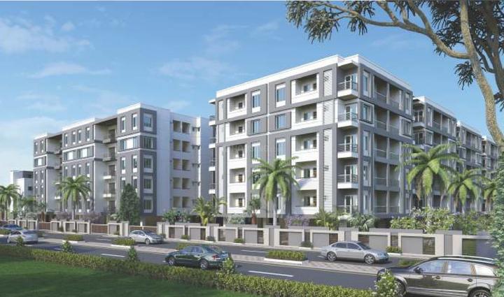 Jay Ambe Panchamrut Residency Elevation 1