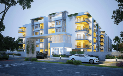 Project Image of 2523 Sq.ft 3 BHK Apartment / Flat for sale in Sahakara Nagar for Rs. 29771400