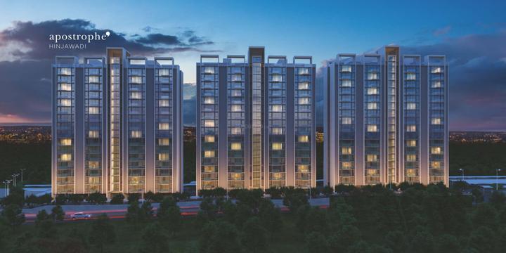 Kasturi Apostrophe Hinjawadi Tower A Elevation 1