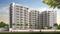 Bajaj Sky Heights Elevation 1