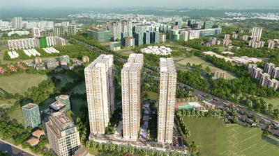 Project Image of 2220 Sq.ft 3 BHK Apartment / Flat for sale in Financial District for Rs. 25000000