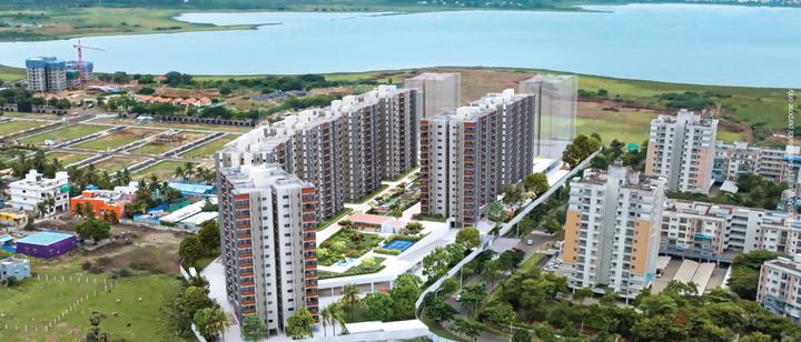 Gallery Cover Pic of Mahindra Lakewoods Towers D And E