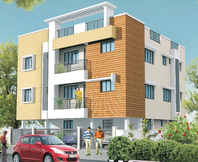 Guhan Sri Padmam Homes Elevation 1