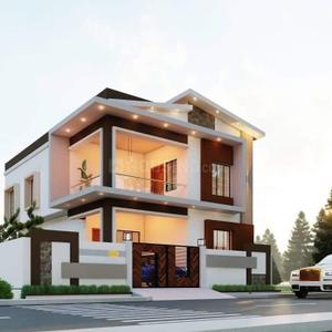 S K Uptown Villa Project Images