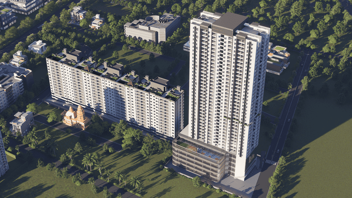 Yash Park Land Elevation 1