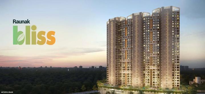 Raunak Bliss B3 Elevation 1