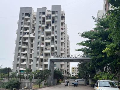 Gallery Cover Image of 986 Sq.ft 2 BHK Apartment / Flat for rent in Majestique Oasis, Wagholi for Rs. 15000