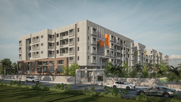 Kamlesh Humming Tree Elevation 1