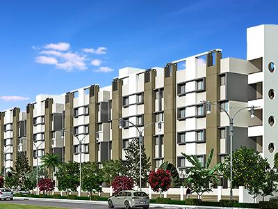 Project Image of 1850 Sq.ft 3 BHK Apartment / Flat for sale in Pal Gam for Rs. 8700000