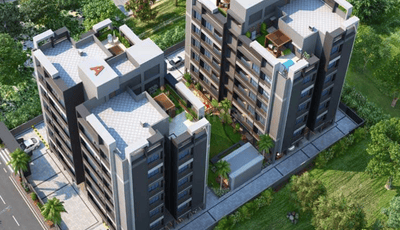 Project Image of 1863 Sq.ft 3 BHK Apartment / Flat for sale in Bhat for Rs. 13700000