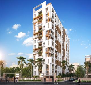 Project Image of 1323 Sq.ft 3 BHK Apartment / Flat for sale in Nayabad for Rs. 13600000
