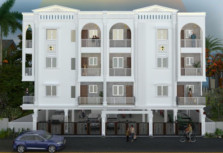 Gallery Cover Pic of HP Modira Flats