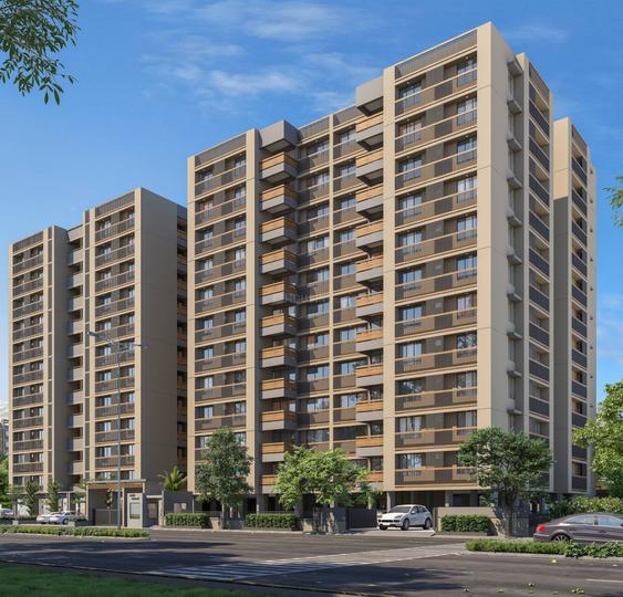 S K Sarthak Shrinand Elevation 1