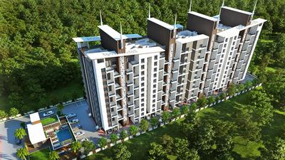 Project Image of 980 Sq.ft 2 BHK Apartment / Flat for sale in Dhanori for Rs. 6850000