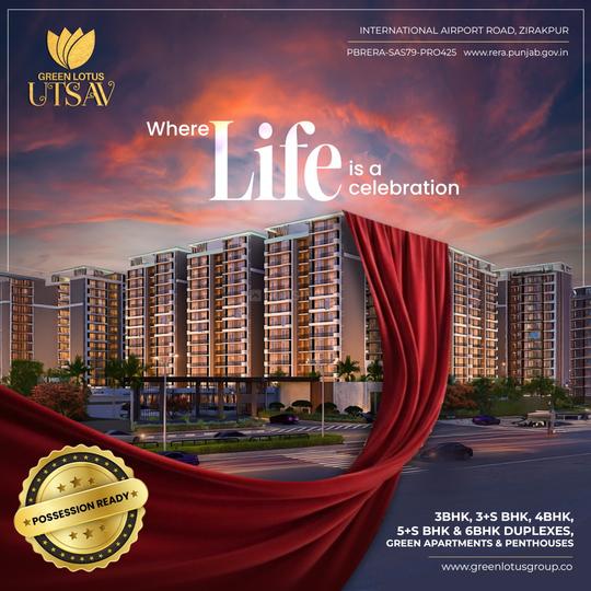 Green Lotus Utsav Elevation 1
