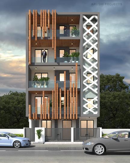 Realticus Luxury Independent Floors By Ashish Bansal 10 Elevation 1