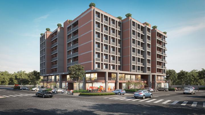 Priya Crossroads Elevation 1