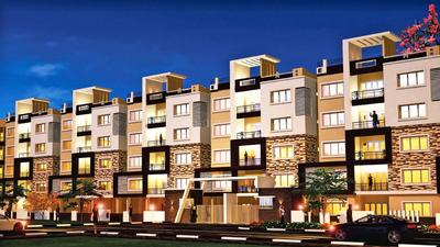 Project Image of 1190 Sq.ft 2 BHK Apartment / Flat for sale in Mahalakshmi Layout for Rs. 18000000