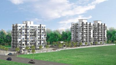Project Image of 671 Sq.ft 1 BHK Apartment / Flat for sale in Moshi for Rs. 3050000
