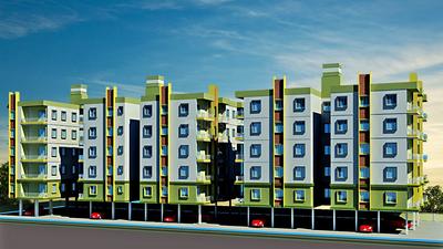 Project Image of 1059 Sq.ft 2 BHK Apartment / Flat for sale in Rajarhat for Rs. 4350000