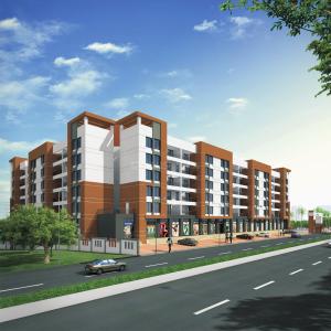 Project Image of 1054 Sq.ft 2 BHK Apartment / Flat for sale in Kondhwa Budruk for Rs. 4500000