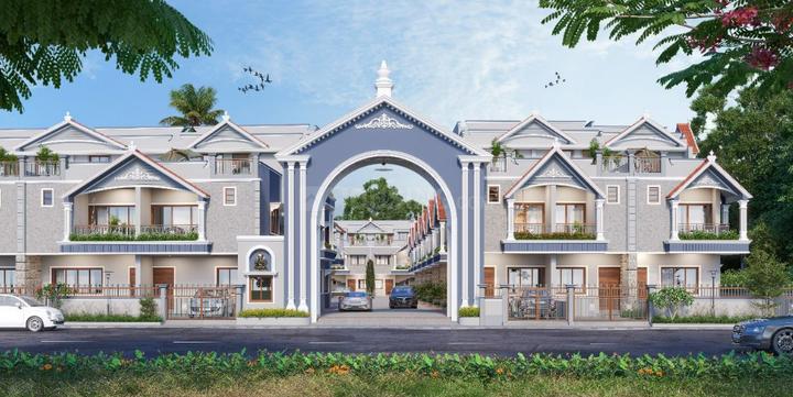 Gajanan Royal Bunglows Elevation 1