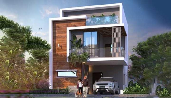 Surabhis Signature Villas Extension Elevation 1
