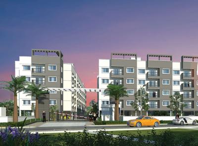 Project Image of 834 Sq.ft 2 BHK Apartment / Flat for sale in Bukkasagara for Rs. 6500000
