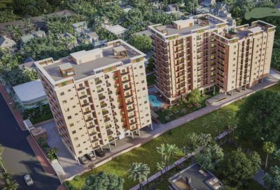 Project Image of 1205 Sq.ft 3 BHK Apartment / Flat for sale in Pandra for Rs. 6946000