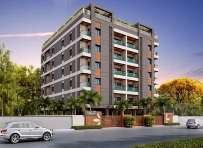 Project Image of 1550 Sq.ft 3 BHK Apartment / Flat for sale in Gotri for Rs. 8300000