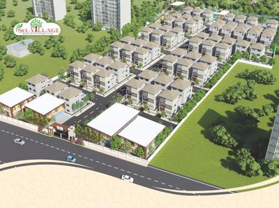 Project Image of 1750 Sq.ft 3 BHK Apartment / Flat for sale in Kollur for Rs. 8100000